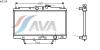 AVA QUALITY COOLING HD2118 Radiator, engine cooling