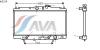 AVA QUALITY COOLING HD2119 Radiator, engine cooling