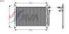 AVA QUALITY COOLING JR5012 Condenser, air conditioning