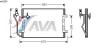 AVA QUALITY COOLING MSA5289 Condenser, air conditioning