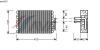 AVA QUALITY COOLING MSV019 Evaporator, air conditioning