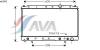 AVA QUALITY COOLING MT2083 Radiator, engine cooling