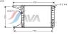 AVA QUALITY COOLING OL2201 Radiator, engine cooling