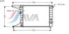 AVA QUALITY COOLING OL2245 Radiator, engine cooling
