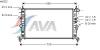 AVA QUALITY COOLING OLA2222 Radiator, engine cooling