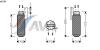 AVA QUALITY COOLING OLD164 Dryer, air conditioning