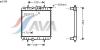 AVA QUALITY COOLING PE2188 Radiator, engine cooling