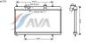 AVA QUALITY COOLING PE2256 Radiator, engine cooling