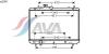 AVA QUALITY COOLING SZ2083 Radiator, engine cooling