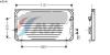 AVA QUALITY COOLING TO5246 Condenser, air conditioning