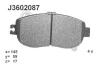 NIPPARTS J3602087 Brake Pad Set, disc brake