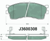 NIPPARTS J3600308 Brake Pad Set, disc brake