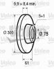 VALEO 186125 Brake Disc