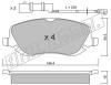 fri.tech. 545.0 (5450) Brake Pad Set, disc brake