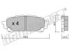 fri.tech. 629.0 (6290) Brake Pad Set, disc brake