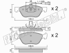 fri.tech. 085.0 (0850) Brake Pad Set, disc brake