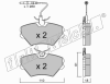 fri.tech. 108.0 (1080) Brake Pad Set, disc brake