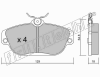 fri.tech. 134.0 (1340) Brake Pad Set, disc brake