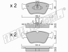 fri.tech. 228.0 (2280) Brake Pad Set, disc brake
