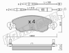 fri.tech. 339.0 (3390) Brake Pad Set, disc brake