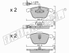fri.tech. 567.0 (5670) Brake Pad Set, disc brake