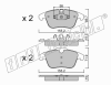 fri.tech. 691.3 (6913) Brake Pad Set, disc brake