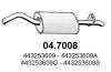 ASSO 04.7008 (047008) End Silencer