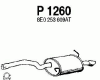 FENNO P1260 End Silencer