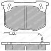 DELPHI LP175 Brake Pad Set, disc brake