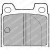 DELPHI LP81 Brake Pad Set, disc brake