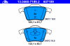 ATE 13.0460-7189.2 (13046071892) Brake Pad Set, disc brake