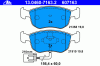 ATE 13.0460-7163.2 (13046071632) Brake Pad Set, disc brake