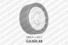 SNR GA358.88 (GA35888) Deflection/Guide Pulley, v-ribbed belt