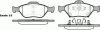 ROADHOUSE 2766.12 (276612) Brake Pad Set, disc brake