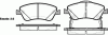 REMSA 1310.02 (131002) Brake Pad Set, disc brake