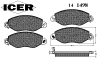 ICER 141498 Brake Pad Set, disc brake
