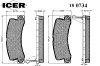 ICER 180734 Brake Pad Set, disc brake