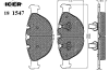 ICER 181547 Brake Pad Set, disc brake