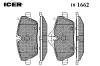 ICER 181662 Brake Pad Set, disc brake