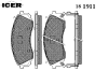 ICER 181911 Brake Pad Set, disc brake