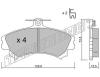 TRUSTING 225.0 (2250) Brake Pad Set, disc brake