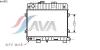 AVA QUALITY COOLING BW2052 Radiator, engine cooling