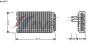 AVA QUALITY COOLING BWV019 Evaporator, air conditioning