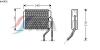 AVA QUALITY COOLING DW6026 Heat Exchanger, interior heating