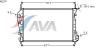 AVA QUALITY COOLING FD2337 Radiator, engine cooling