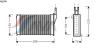AVA QUALITY COOLING FD6098 Heat Exchanger, interior heating