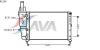 AVA QUALITY COOLING FT2138 Radiator, engine cooling