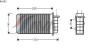 AVA QUALITY COOLING FT6183 Heat Exchanger, interior heating
