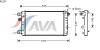 AVA QUALITY COOLING FTA2239 Radiator, engine cooling
