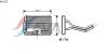 AVA QUALITY COOLING HY6122 Heat Exchanger, interior heating